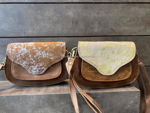 Bolsos de cuero de vaca, bolso bandolera, bolso de hombro, usos múltiples, bolso cruzado de cuero genuino con borlas de diseñador de alta calidad para mujer - Product Image 3