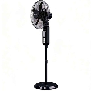 Ventilador Solar Inteligente de 16 Pulgadas con Puerto USB y Luz Nocturna, 15W, 3 Velocidades, Recargable, Alta Eficiencia, Disponible en Nigeria - Product Image 1