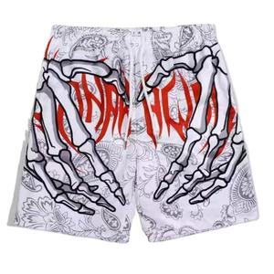 กางเกงขาสั้นผ้าโพลีเอสเตอร์สำหรับผู้ชายกางเกงขาสั้นผ้า100% แห้งเร็วสำหรับฤดูร้อน - Product Image 4