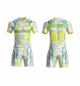 Uniforme de Fútbol Sublimado Personalizado Directo de Fábrica, Conjunto Completo, Camisetas de Fútbol, Ropa Deportiva Personalizada al por Mayor - Product Image 6