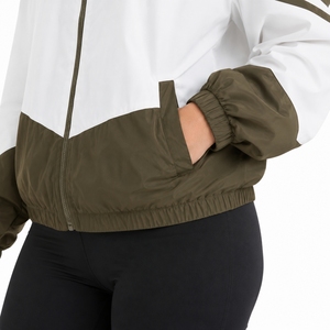 <b>Women</b> <b>Lightweight</b> Hooded Windbreaker <b>Jacket</b> Casual Zip Up Streetwear Outdoor Custom OEM Manufacturer Everyday Wear <b>Women</b> <b>Jacket</b> - Product Image 5