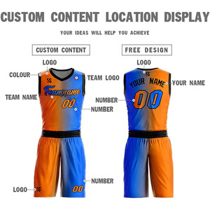 Uniformes de Baloncesto para Hombre, Mujer y Jóvenes, Transpirables, Antibacterianos, de Secado Rápido, Tela de Poliéster, Impresión por Sublimación, Personalización OEM - Product Image 4