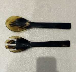 Cuillère ronde en corne de buffle, écologique, artisanale, naturelle, polie, durable, décoration de la maison, décoration de mariage et cadeau - Product Image 4