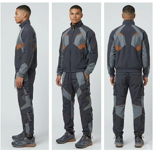<b>Men</b> Windbreaker Cargo Tracksuit / Rain Cargo Pants Windbreaker <b>Jacket</b> <b>Track</b> Suit <b>Men</b> \ Waterproof Rain Tracksuit <b>Men's</b> - Product Image 4