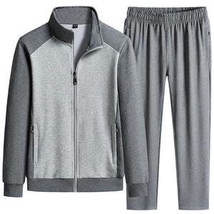 Mens UK Style Sweat Suit Premium Cotton Blend Hoodie Jogger Set British Streetwear Casual Athletic Tracksuit Outfit - Product Image 3