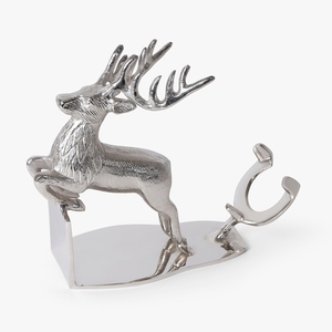 Nuevo diseño: Juego de sujetalibros de ciervo, soporte decorativo para libros con forma de animal, decoración para estanterías, estilo de mesa, personalización disponible. Nuevo diseño de sujetalibros de ciervo. - Product Image 1