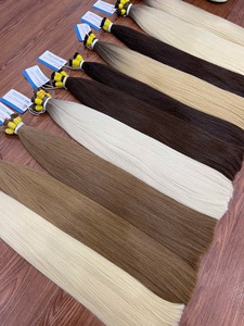 Luxury Customized Virgin Vietnamese Straight Remy Hair <b>Extensions</b> Double Drawn Bulk Human Hair <b>for</b> <b>Braiding</b> - Product Image 3