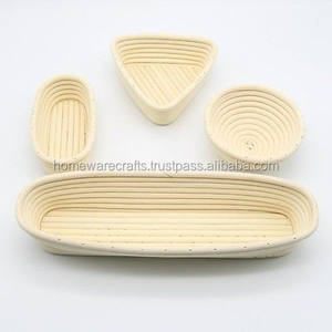 Eco Friendly Handmade Sourdough Basket for <b>Baking</b> Dough Natural Rattan Proofing Bowl Durable Lightweight <b>Gift</b> Ready Kitchenware - Product Image 4