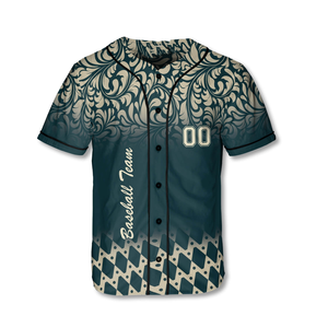 เสื้อเบสบอลแบบสั่งทำพิเศษ คุณภาพพรีเมียม พิมพ์ลายแบบซับลิเมชั่นขั้นสูง ผลิตจากโพลีเอสเตอร์ 100% ระบายอากาศได้ดี ซับเหงื่อได้ดี - Product Image 5