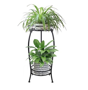 Support de plante en fer de style moderne, fabriqué par un fabricant fiable, adapté à la décoration intérieure et à l'exposition de plantes d'intérieur - Product Image 3