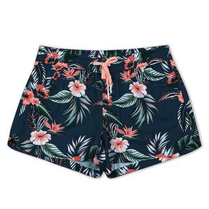 กางเกงขาสั้นชายหาดแบบเรียบง่ายขนาดปกติสำหรับผู้หญิงกางเกงขาสั้นชายหาดน้ำหนักเบาตกแต่งสไตล์ชายหาดใส่ในชีวิตประจำวัน - Product Image 1