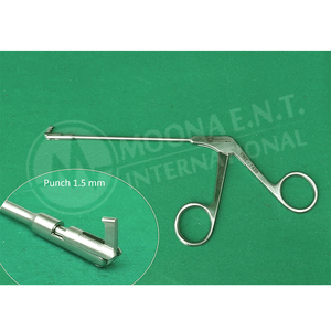 MOONA E.N.T. Pince à mâcher pédiatrique 1,5 mm et Pince nasale Weil-Blakesley, Instrument chirurgical ORL CE ISO13485 - Product Image 2