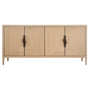 Aparador de Cocina Contemporáneo de Madera, Mueble de Almacenamiento de 4 Puertas, Aparador para Comedor, para Hogar o Restaurante - Product Image 2