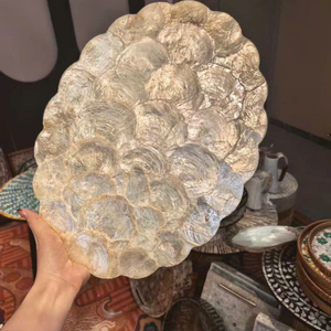 ถาดหวายฝังมุกพรีเมียมจากเวียดนาม สำหรับจัดเก็บของใช้ในบ้านแบบแฮนด์เมด และตกแต่งออตโตมัน - Product Image 4