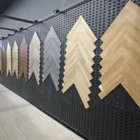 Suelo Laminado Chevron de Espiga EIR de Tecnología Alemana de 8mm, 10mm, 12mm, Clase 32, Clase 33