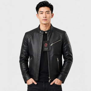 2026 Winter OEM/ODM Service Customizable Colors Sizes Canvas High Quality Factory Direct Supply Men's <b>Cow</b> Skin Jackets - Product Image 1