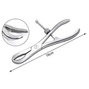 1 unidad Pinza de reducción de falanges dentadas, Pinza de sujeción ósea, Autoclavable, Acero inoxidable, Ortopedia, CE ISO, By Grip Surgical - Product Image 6