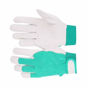 Guantes de Trabajo de Cuero de Cabra de Alta Calidad, Protección de Manos para Seguridad Industrial, Durabilidad, Actividades al Aire Libre - Product Image 5