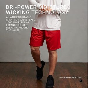 Shorts de basketball pour hommes, séchage rapide, vêtements de sport athlétiques, shorts de basketball en mesh premium, vêtements de sport performants - Product Image 5