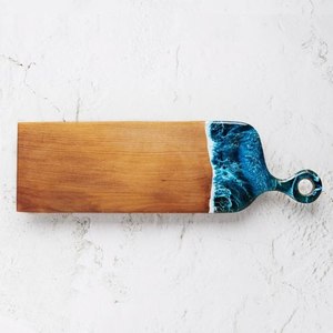 Tabla de cortar de madera maciza, tabla de preparación de cocina, bloque de carnicero duradero para cortar verduras, frutas y carne - Product Image 1