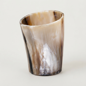 Vaso de Cuerno de Búfalo Natural Hecho a Mano de Primera Calidad, Ecológico, con Acabado Natural y Vetas Únicas para Decoración de Bares y Pubs, REHMAN CRAFT - Product Image 2