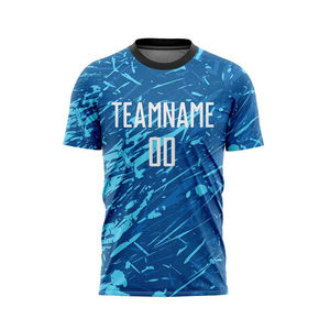 Uniforme de Fútbol Personalizado al por Mayor, Ecológico, de Poliéster, Secado Rápido, Transpirable, Sublimado, Conjunto de Camiseta y Pantalones Cortos para Clubes Adultos - Product Image 3