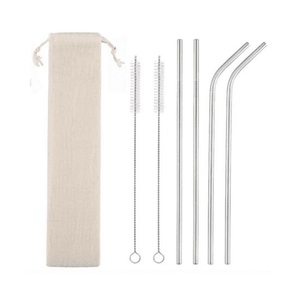 Pailles réutilisables en cuivre pour boissons, adaptées aux smoothies, jus, café glacé et boissons rafraîchissantes - Product Image 5
