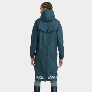 Bulk Personalised Brand logo <b>Waterproof</b> <b>Back</b> Opening Long Horse Riding Equestrian Jacket Coat - Product Image 2