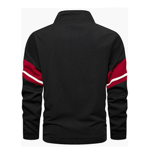 Ensemble de survêtement tendance pour homme, hiver, à capuche zippée, couleur unie, streetwear, sportswear, gym, entraînement, séchage rapide, deux pièces, couleurs personnalisables - Product Image 3
