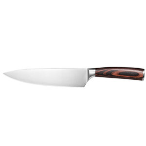 Couteau de chef en acier inoxydable robuste avec poignée confortable pour la préparation des aliments, la cuisine et la restauration - Product Image 1