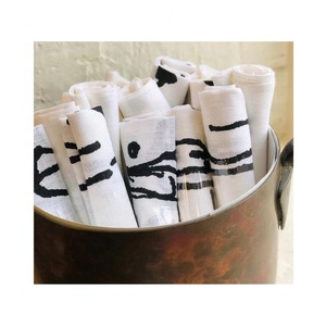 2026 Torchons de cuisine et de service abordables, brodés à la main, réutilisables, en pâte de bois, de marque, super absorbants, en promotion - Product Image 1