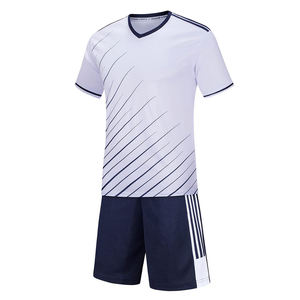 Nouveau maillot de foot pour joueur, uniforme de football 100% polyester, tissu 380g, impression numérique avec logo d'équipe, kits de clubs internationaux - Product Image 2