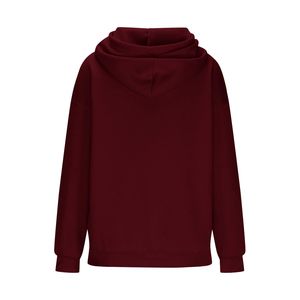 Sudadera con Capucha Extra Grande para Mujer, Informal, de Manga Larga, Holgada, para Otoño e Invierno - Product Image 3