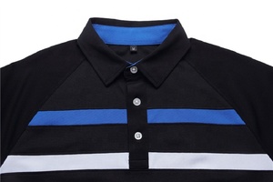 NUEVA Tela de Algodón 100% de Alta Calidad Personalizada para Camisas con Logotipo Bordado, Estilo Golf, Tejido Transpirable - Product Image 6