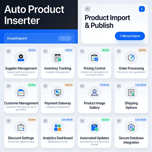 Application de dropshipping e-commerce avec import automatique de produits - Product Image 3