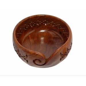 ชามไม้ชีแชมลายฉลุเลเซอร์ขายส่ง |   งานฝีมือจากเมืองโมราบาดะบาด - Product Image 1
