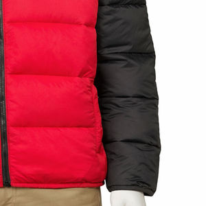 Custom Logo Puffer <b>Jacket</b> Two-Tone Outdoor Padded Outerwear Contrast Color Winter Coated High Quality Polyester <b>Jacket</b> For Men - Product Image 3