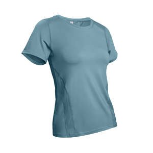 Ensemble 2 pièces décontracté personnalisé : T-shirt en maille respirante imprimé et short taille haute élastique en Spandex, séchage rapide, idéal pour le yoga et le printemps - Product Image 3