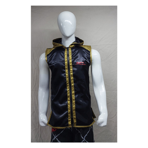 เสื้อแจ็คเก็ตคอร์เนอร์แมนสำหรับชกมวย คิกบ็อกซิ่ง มวยไทย  โลโก้สั่งทำได้  เสื้อแจ็คเก็ตสำหรับในเวที  ปรับแต่งได้  เสื้อแจ็คเก็ตคอร์เนอร์แมนคุณภาพสูง - Product Image 3