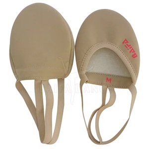 Chaussons de gymnastique rythmique professionnels Baifa de haute qualité pour filles, style ballet souple avec doublure en coton, faible MOQ, OEM - Product Image 4