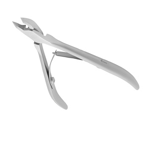 SMART-10 Pro Cuticle Nippers For Professional Use High Carbon Steel 4 mm Pointed Tip Staleks <b>Nail</b> Nippers - Product Image 2
