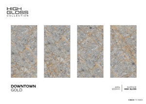 Best Quality 60x120cm & 600x1200mm Modern Porcelain Interior <b>Floor</b> Tiles <b>Matt</b> & Glossy Surface 8mm Thick for Apartments - Product Image 2