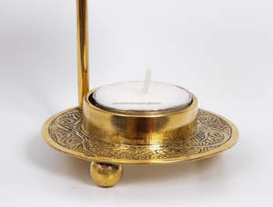 Brûleur d'encens chrétien réglable en laiton avec chauffe-résine en forme de croix pour bougie chauffe-plat ou charbon de bois aux meilleurs prix - Product Image 5