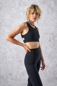 Leggings de yoga athlétiques pour femmes, taille haute, sans couture, pour fitness, entraînement, course à pied, pantalon de sport, tissu de performance premium, OEM ODM personnalisé - Product Image 4