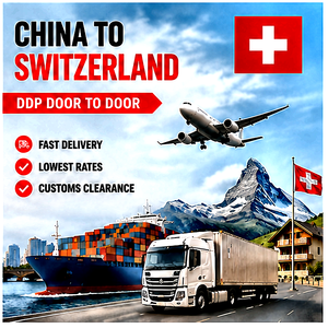 Agente de Envíos de China a Suiza |   Transporte Marítimo |   Transporte Aéreo |   Entrega DDP Puerta a Puerta |   Agente de Carga - Product Image 1