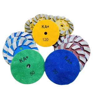 KA + disque de meulage diamant à support adhésif haute dureté 100mm épaisseur 5.5-6.5mm garantie 1 an livraison rapide abrasif - Product Image 4