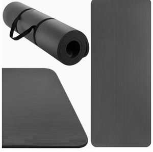 Tapete de Yoga Grueso de 1.0 cm, Resistente a Impactos, Acolchado para Entrenamiento en Casa, Diseño en Color Morado - Product Image 5