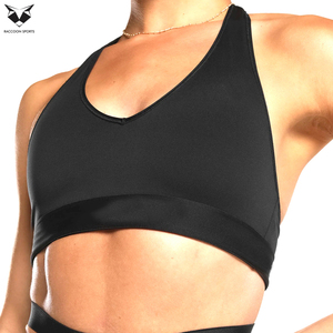 New Arrival Wholesale Rate Fitness Yoga Wear Premium Quality Made In Pakistan 2026 Unique Design Simple <b>Halter</b> <b>Neck</b> Sports <b>Bra</b> - Product Image 6