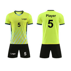 Uniformes de Fútbol Personalizados 100% Poliéster, Transpirables, Ligeros, con Cuello en V, Servicio OEM/ODM - Product Image 5