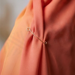 Hiyab de Chifón de Color Sólido para Mujer, Transpirable, para Uso Diario, Pañuelo Étnico de Oriente Medio - Product Image 4